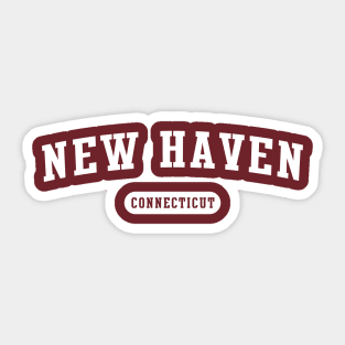 New Haven, Connecticut Sticker